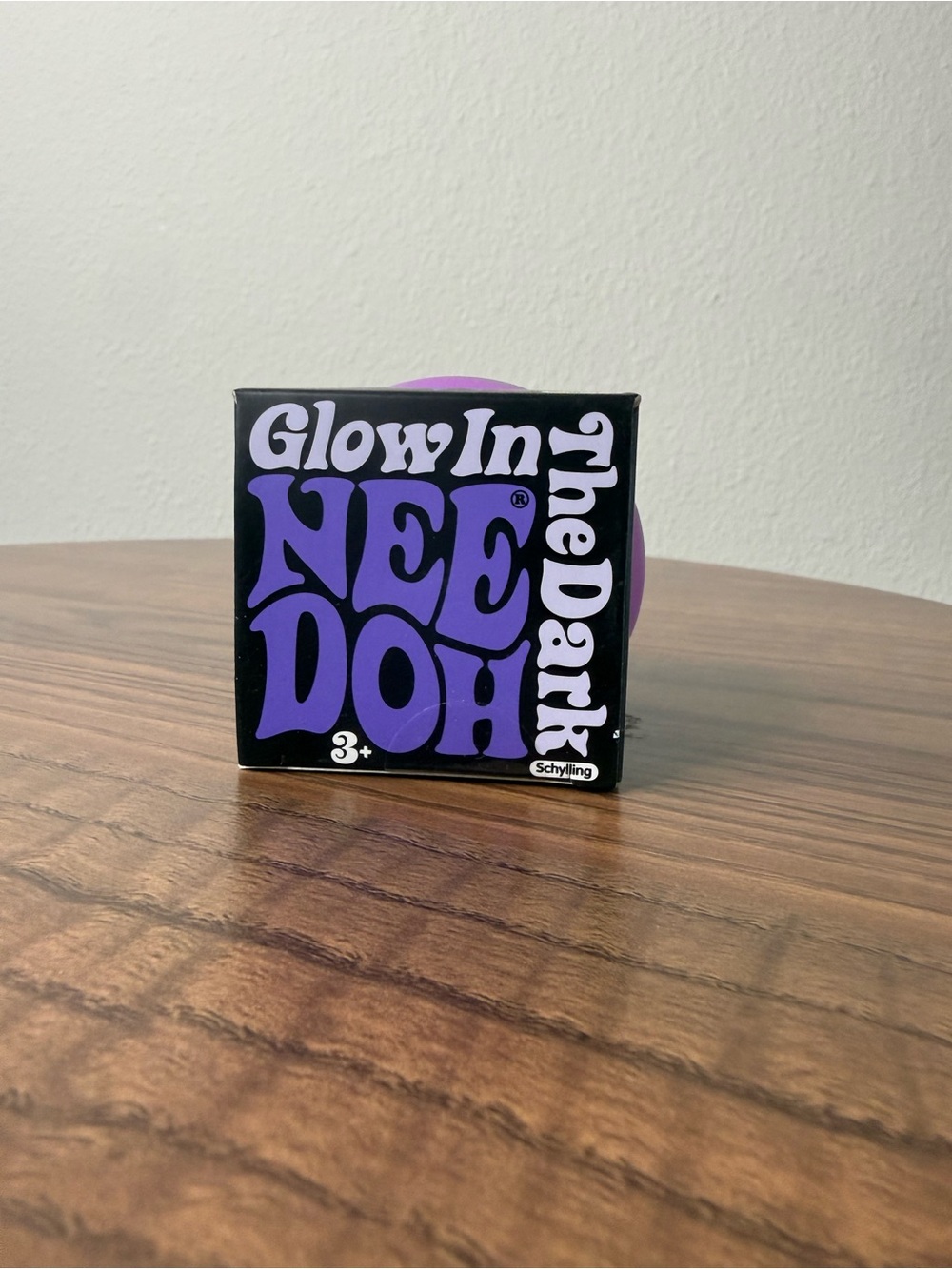 Glow In The Dark NeeDoh Squeeze Toy - Purple